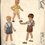 inspiration: vintage sewing for boys