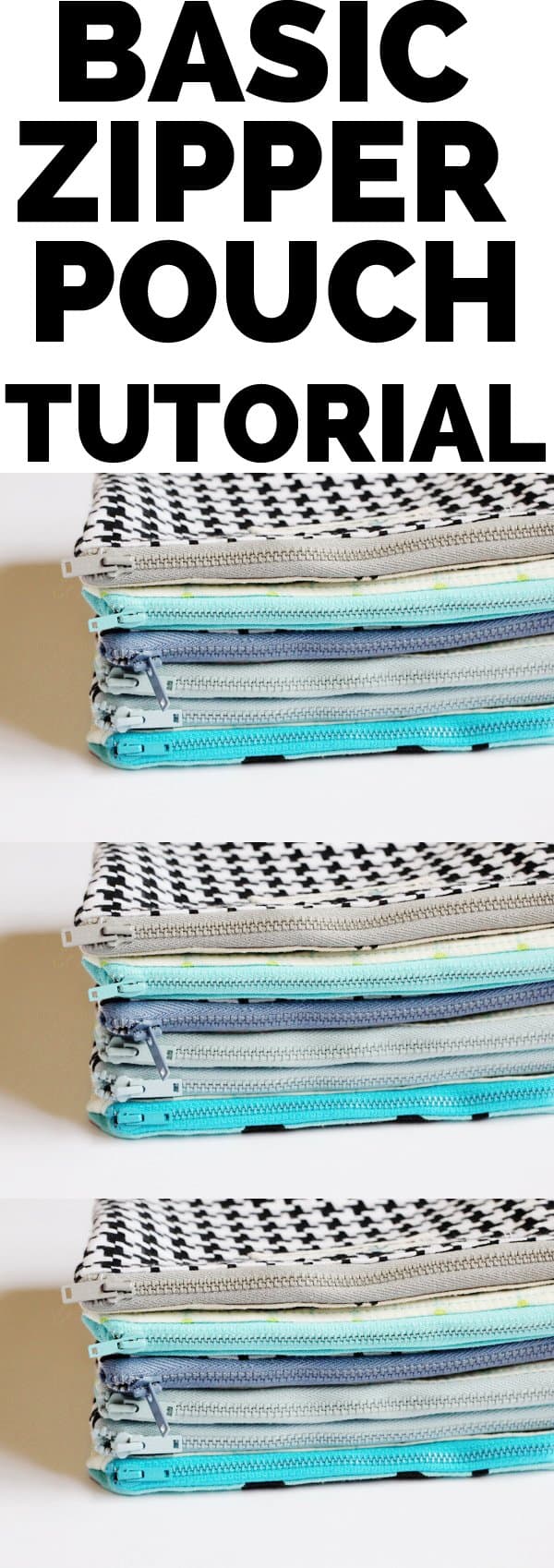 The Basic Zipper Pouch Tutorial | diy zipper pouch | sewing tutorials | sewing tips and tricks | how to make a zipper pouch | diy sewing | diy zipper pouch | easy sewing projects || See Kate Sew #zipperpouch #sewingtutorial #sewingtips 