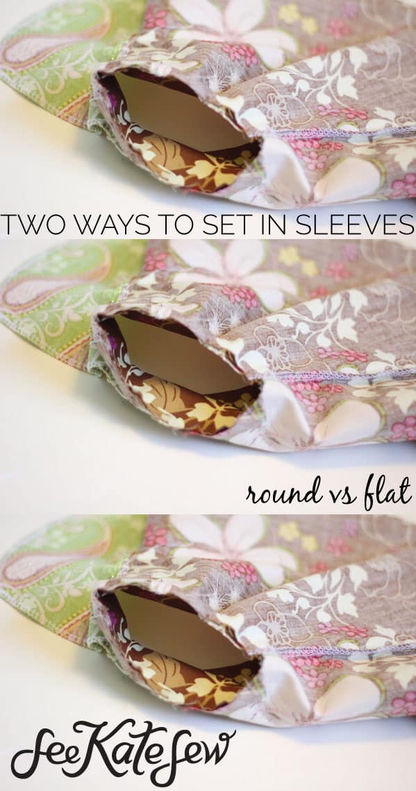 Two Ways to Set in Sleeves | See Kate Sew