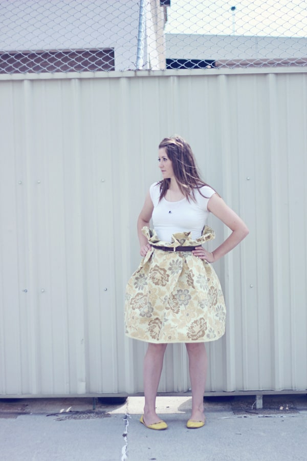 the paper bag skirt - see kate sew