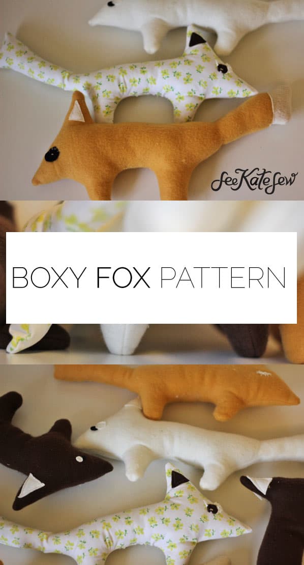 Boxy Fox Pattern|See Kate Sew