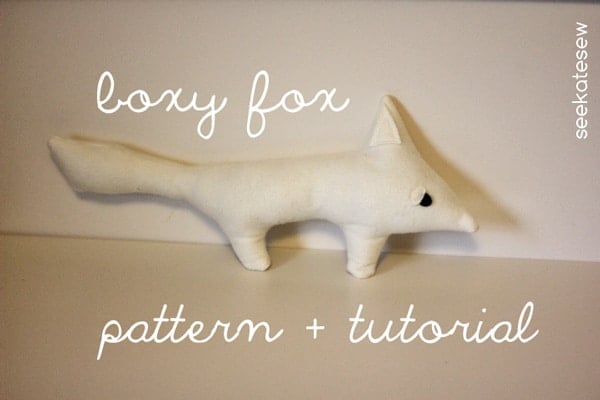 Fox Plush Pattern