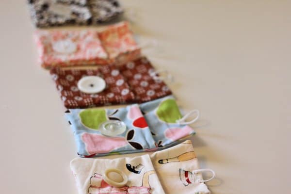 How to Sew a Button Closure Pouch