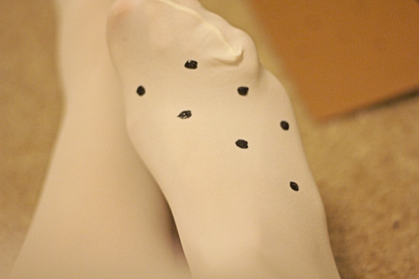 DIY polka dot tights! - see kate sew