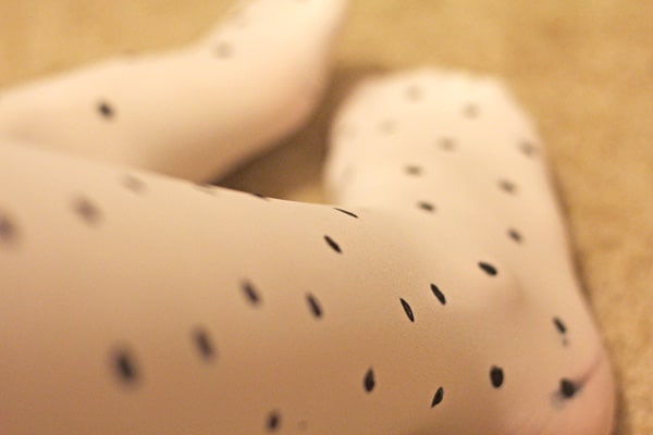 DIY polka dot tights! - see kate sew