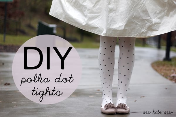 DIY Polka Dot Shirt in Under an Hour (Easy!) - DIY Candy