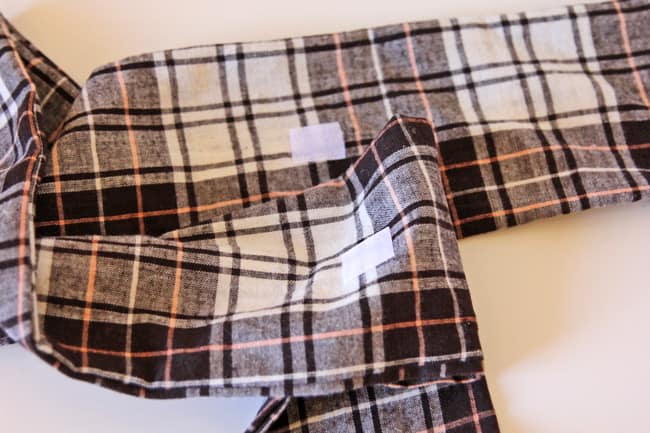 one yard plaid scarf - see kate sew