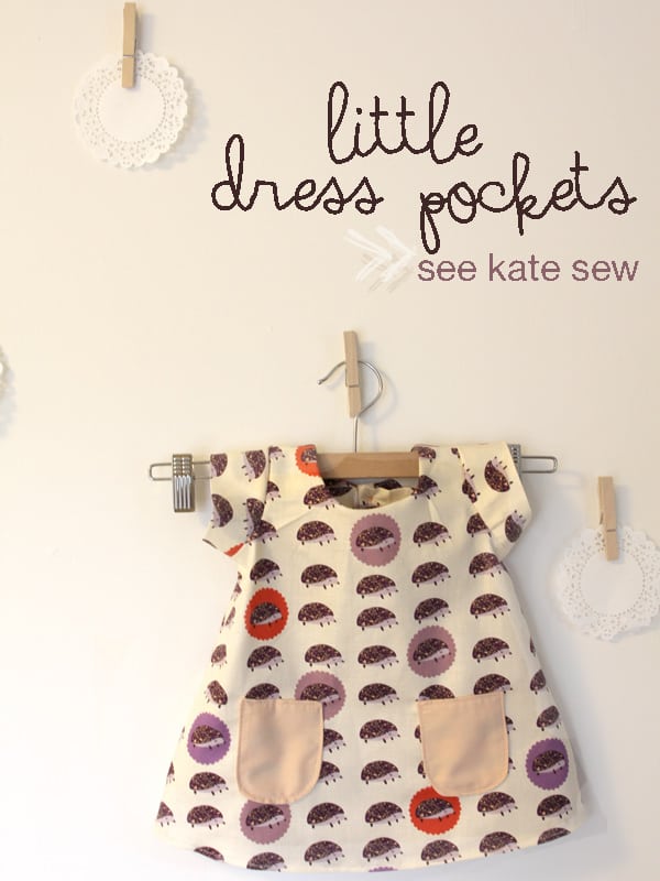 little dress pockets pattern - see kate sew