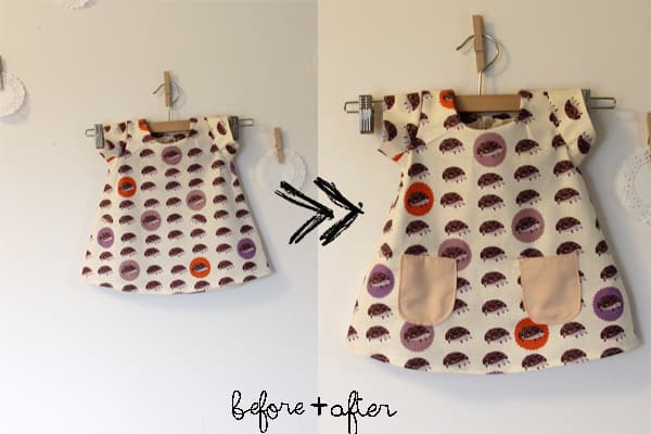 dress pocket refashion - see kate sew