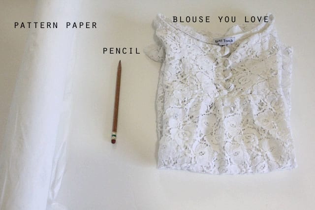 How to Draft a Basic Blouse Pattern