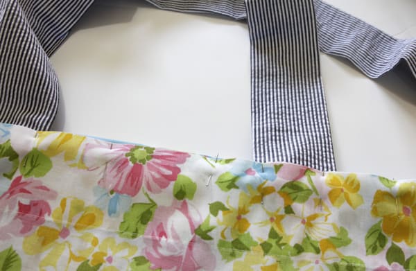 old pillowcase to new tote bag - see kate sew