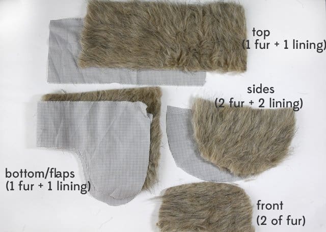 men's/women's TRAPPER HAT PDF pattern in 5 sizes