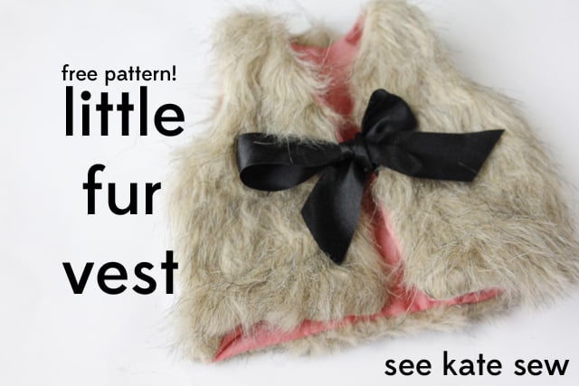 Fur vest for on sale baby