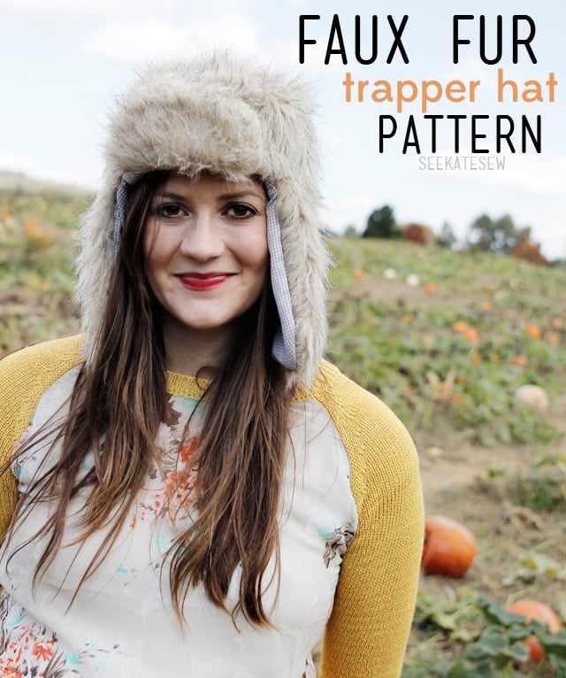 Bomber hat store sewing pattern