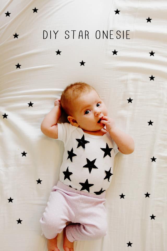 DIY star onesie - see kate sew