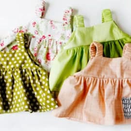 easy baby dress pattern for the summertime