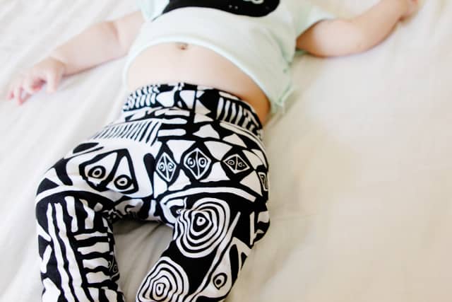 Black and White Tribal Leggings