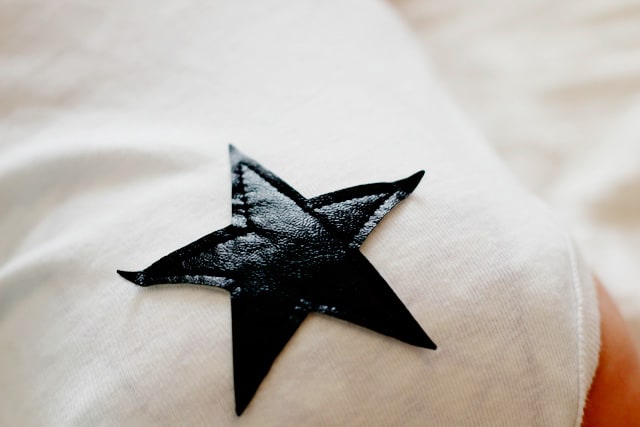 DIY star onesie