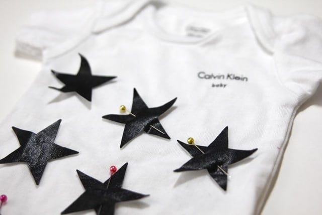 DIY star onesie