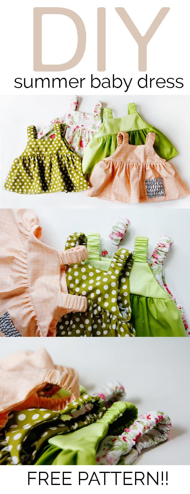 Easy baby outlet dress sewing pattern