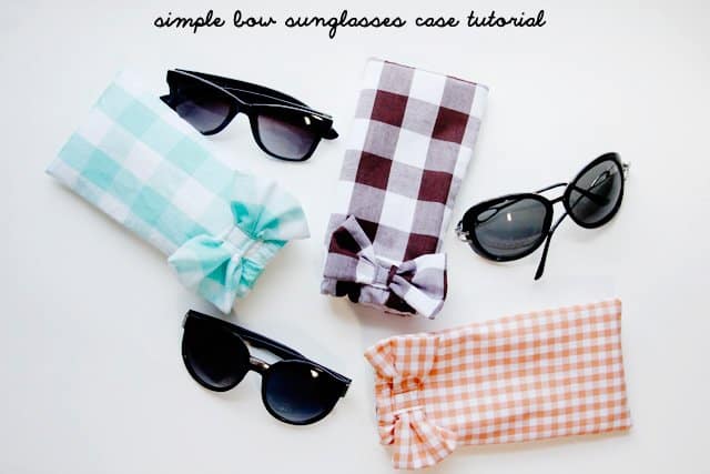 how to sew a sunglasses case /// see kate sew