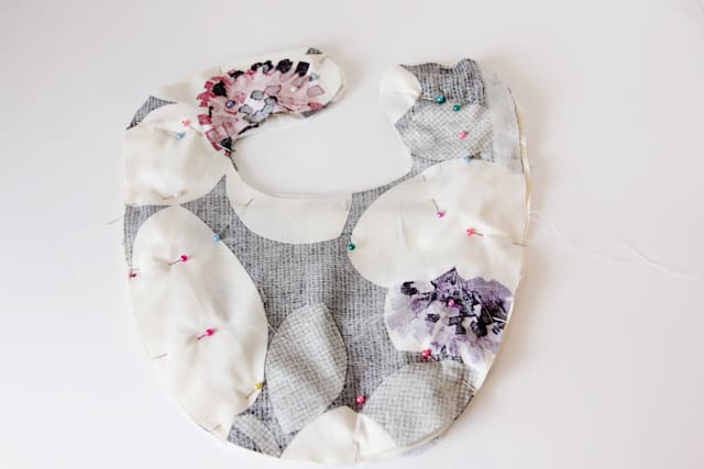 frilly bib