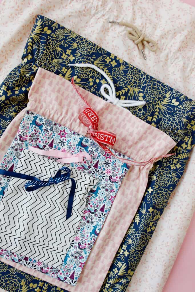 Fabric Gift Bag Pattern