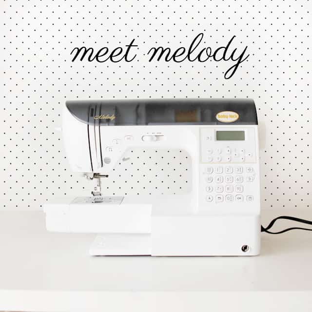 babylock melody!