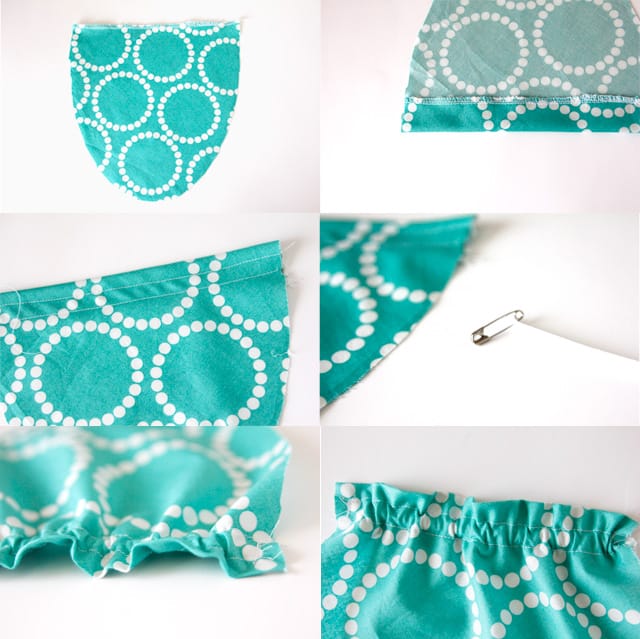 fabric gift bag tutorial | diy ruffle gift bag | sewing tips and tricks | homemade gift bags | how to sew a gift bag | handmade gift bags || See Kate Sew #diygiftbag #sewingtips #giftbagdiy