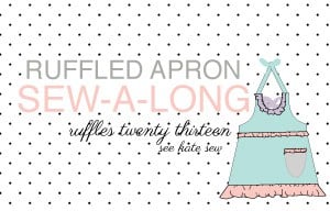 ruffled apron pattern sew-a-long details, pattern and graphics! - see kate  sew