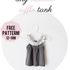 free baby tank pattern