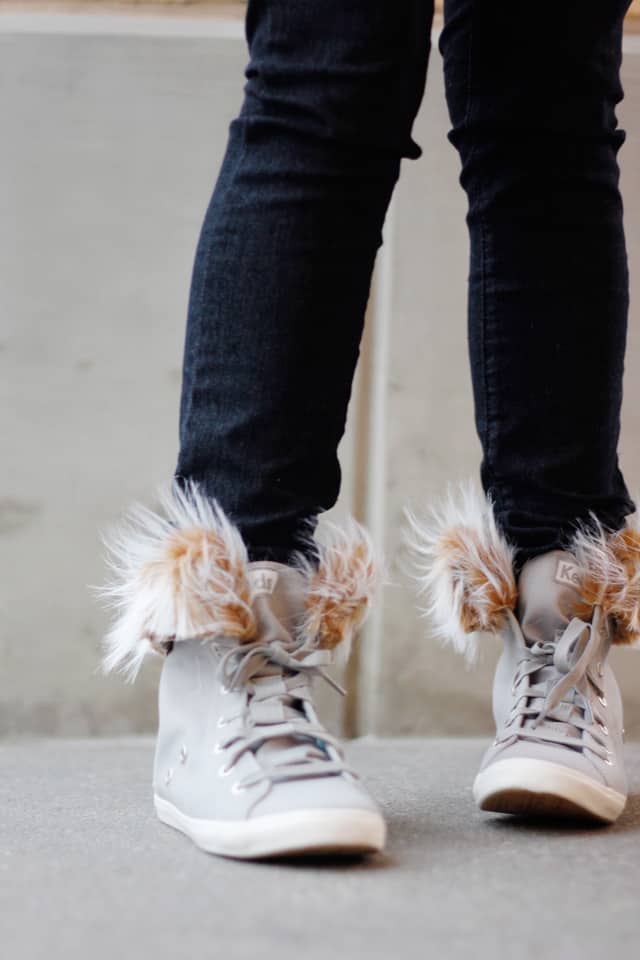 removable fur lined high tops tutorial see kate sew