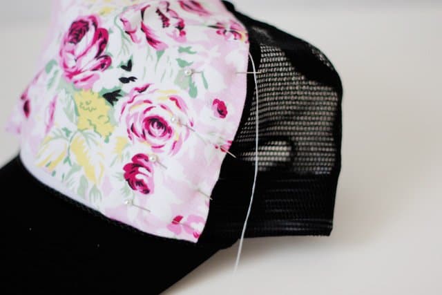 DIY FLORAL HAT