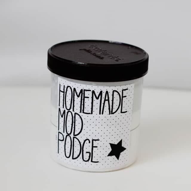 DIY mod-podge- it's glue and water. Why would anyone buy it ready made when  it's so cheap to DIY? : r/crafts