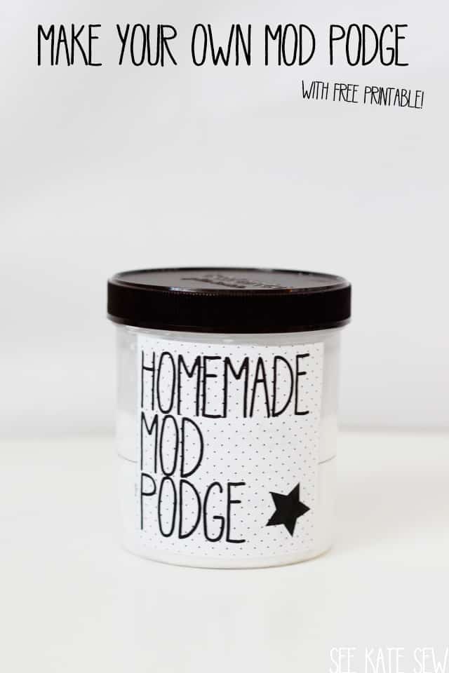 DIY : Homemade Mod Podge 