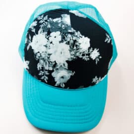 Make your own custom fabric trucker hat