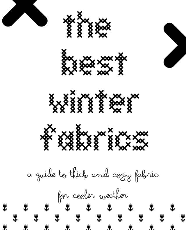 best winter fabrics