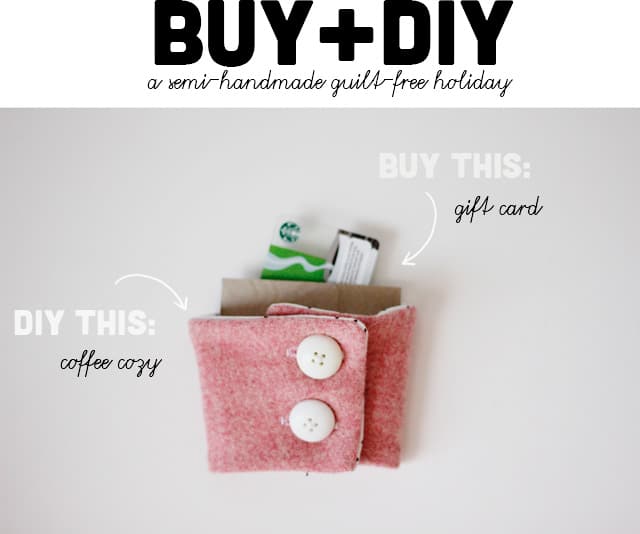 BUY and DIY: a semi-handmade guilt-free hoilday at seekatesew