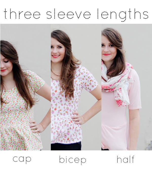 three-sleeve-lengths