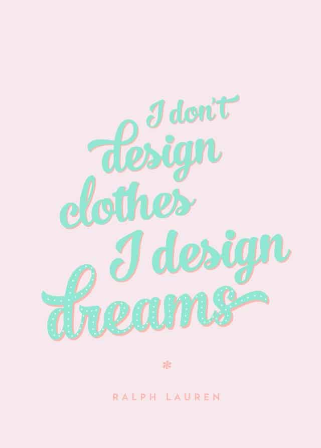 fashion design quote