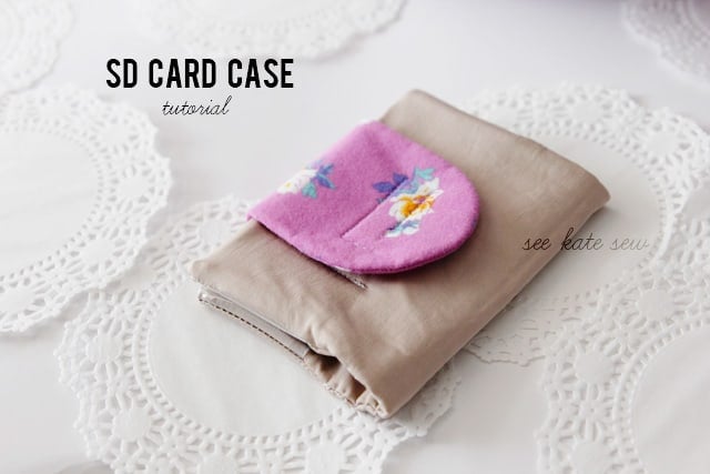 SD card holder case tutorial