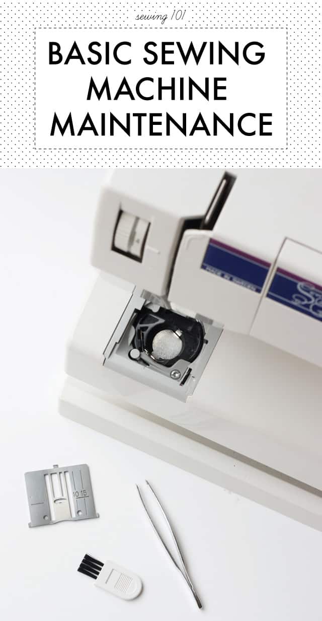 sewing 101: basics of sewing machine maintenance || Sewing Machine Maintenance | Sewing 101 | Sewing Tutorials | How to Maintain a Sewing Machine | Sewing Machines || See Kate Sew #sewingmachinemaintenance #sewing101 #sewingtutorials #seekatesew