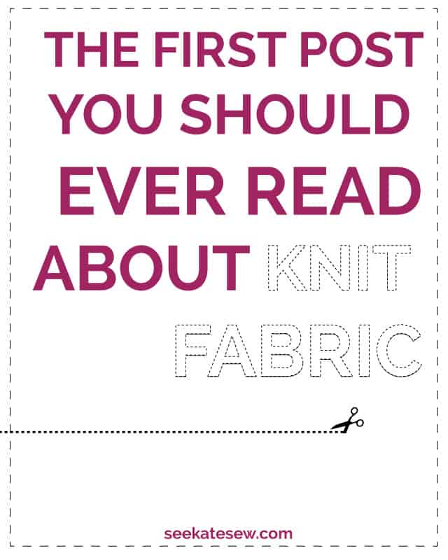 INTRO TO KNIT FABRIC