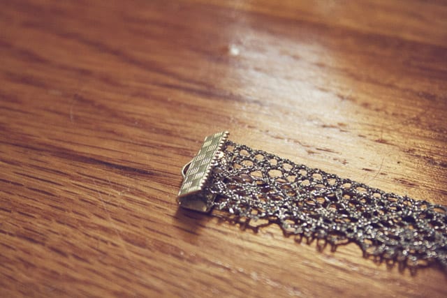 Lace Bracelet DIY 