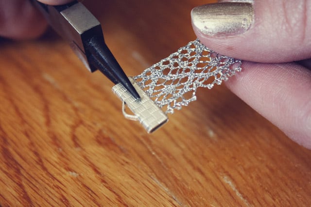 Lace Bracelet DIY 