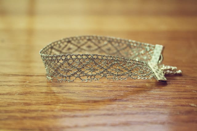 Lace Bracelet DIY 