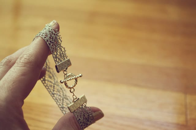 Lace Bracelet DIY 