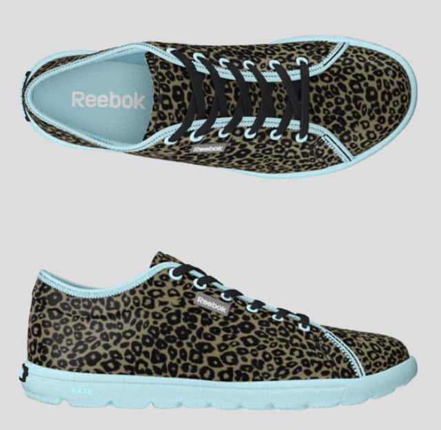 reebok animal print shoes