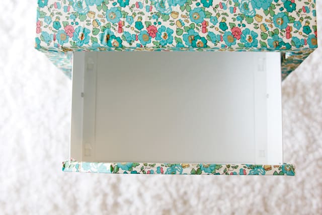 floral nightstand