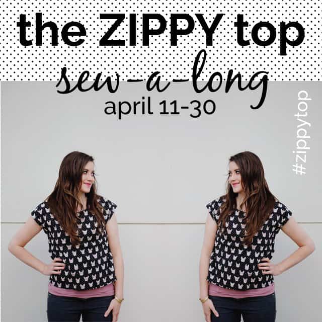 the ZIPPY TOP sewalong